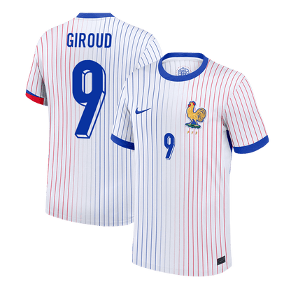 GIROUD #9 France Extérieur Maillot 2024 Blanc