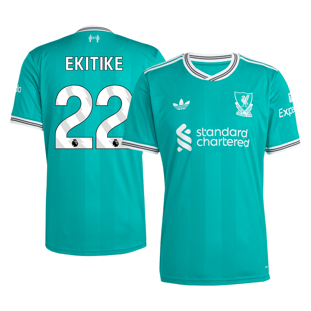 EKITIKE #22 Liverpool Third Maillot 2025/26 Vert