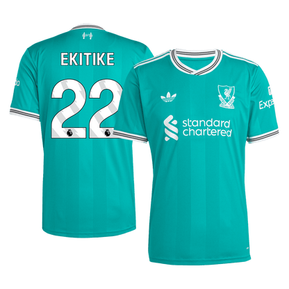 EKITIKE #22 Liverpool Third Maillot 2025/26 Vert
