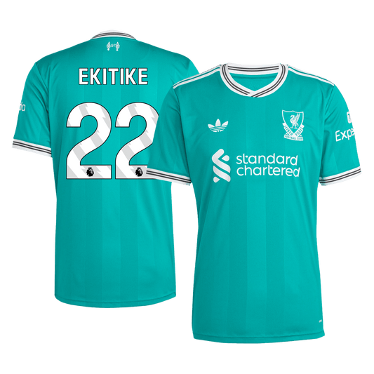 EKITIKE #22 Liverpool Third Maillot 2025/26 Vert