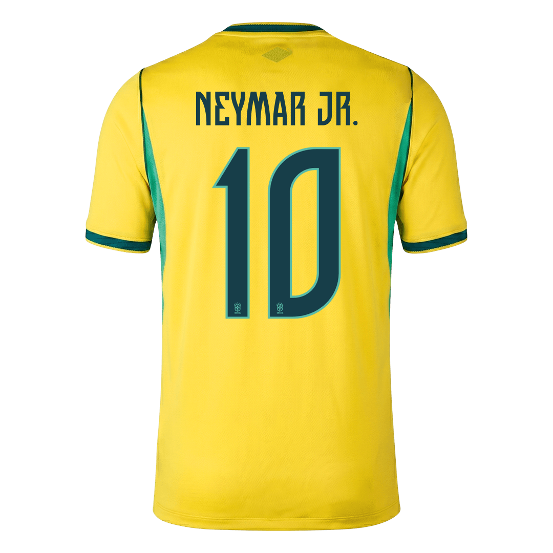 NEYMAR JR. #10 Brésil Domicile Maillot 2026 Jaune
