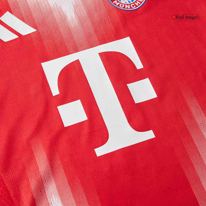 LUIS DÍAZ #14 Bayern Munich Domicile Maillot 2025/26 Rouge Joueur