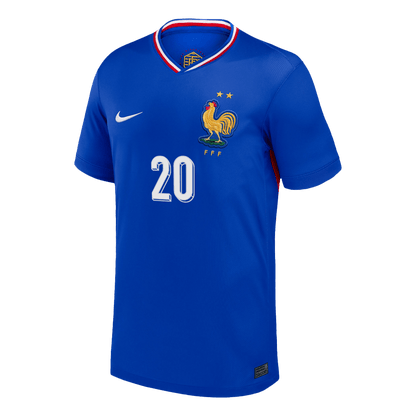 COMAN #20 France Domicile Maillot 2024 Bleu