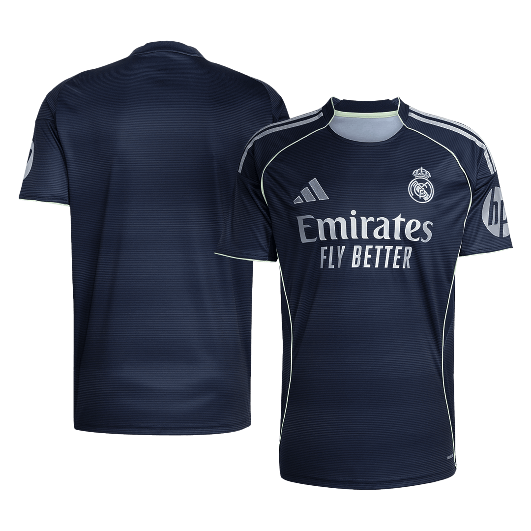 Real Madrid Extérieur Maillot 2025/26 Bleu marine - Super