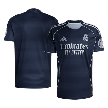 Real Madrid Extérieur Maillot 2025/26 Bleu marine - Super