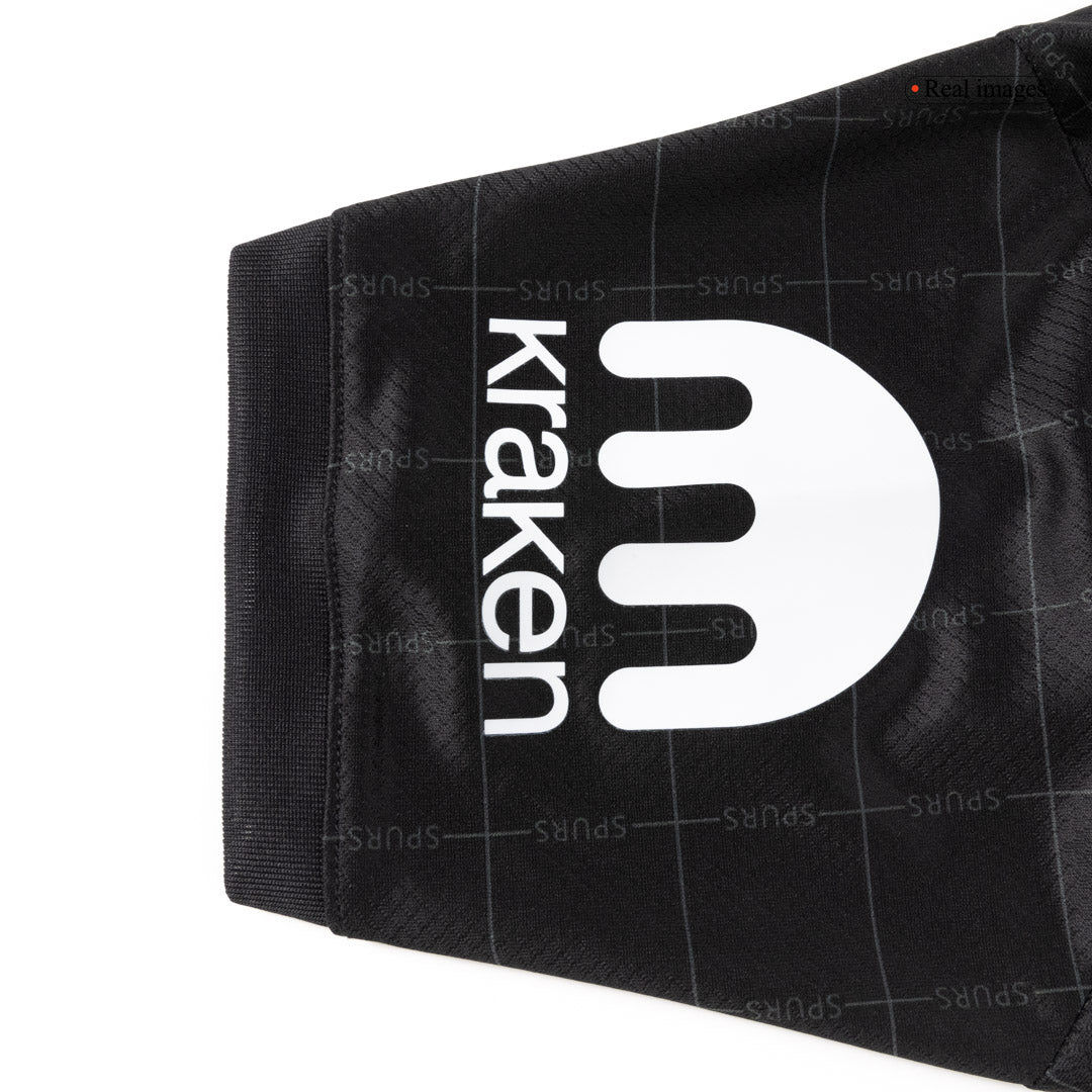 Tottenham Hotspur Extérieur Maillot Kit 2025/26 Enfant Noir