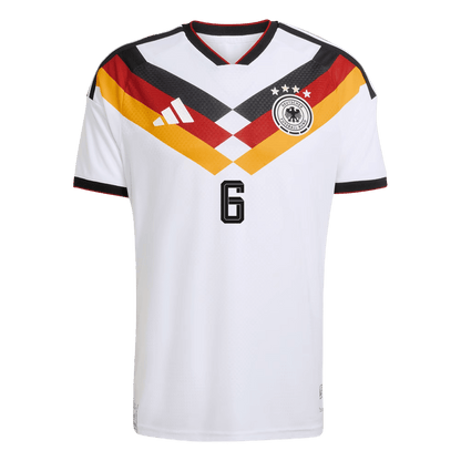 KIMMICH #6 Allemagne Domicile Maillot 2026 Blanc Joueur