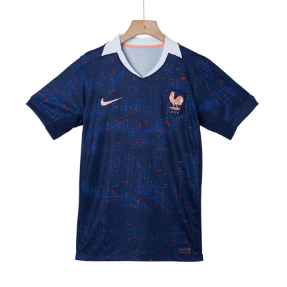 France Domicile Maillot 2025 Bleu - Euro Féminin