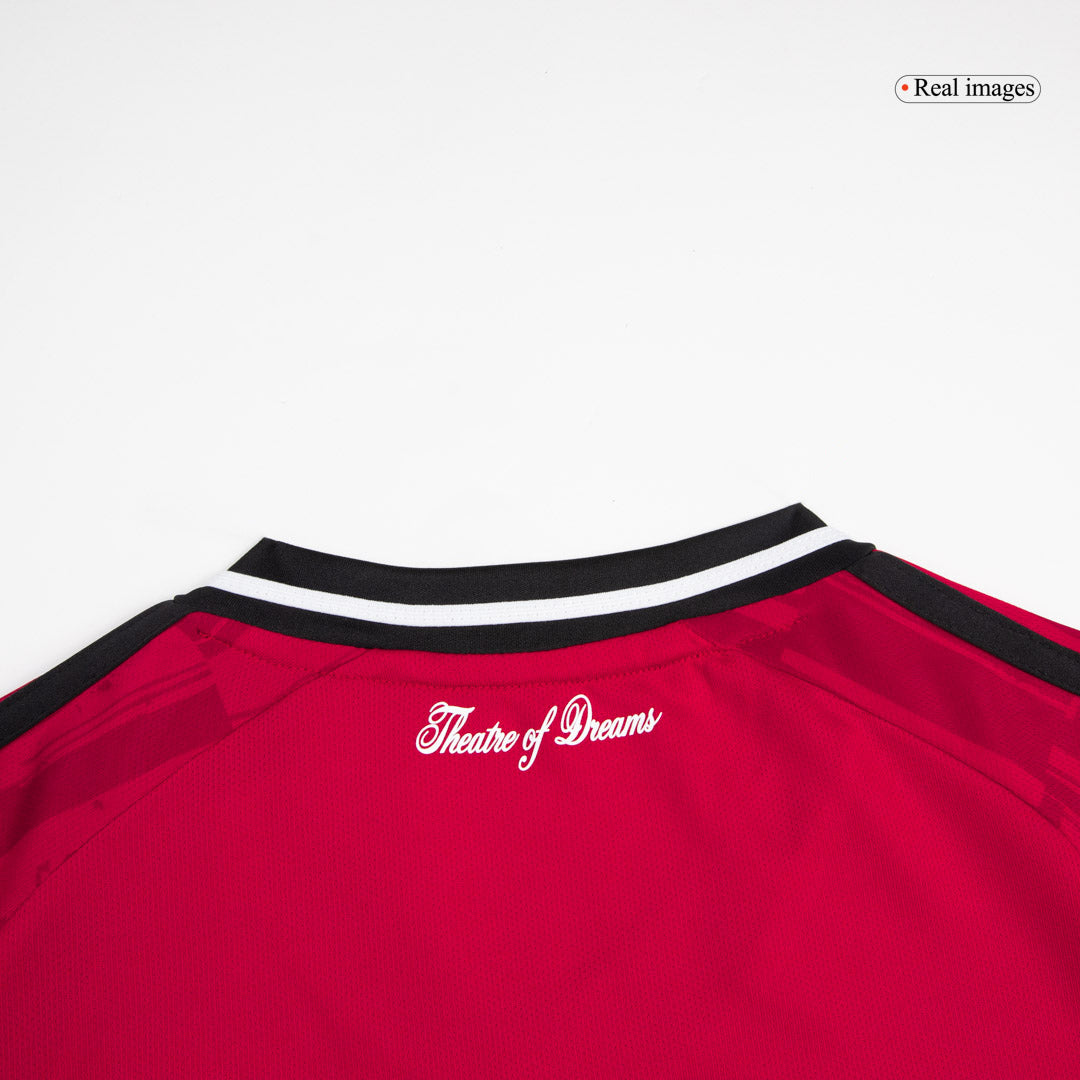 Manchester United Domicile Maillot 2025/26 Rouge - Super