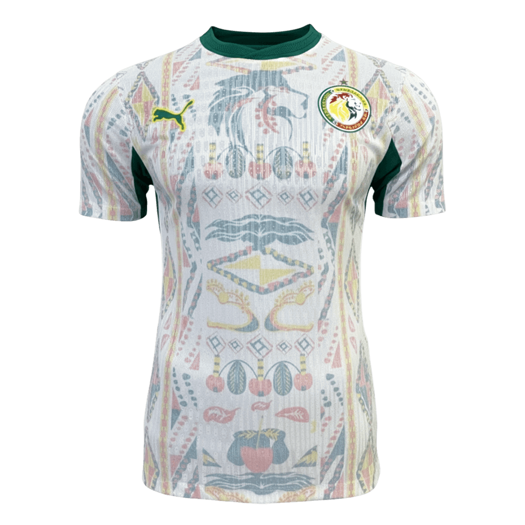 Sénégal Domicile Maillot 2026 Blanc Joueur