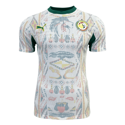 Sénégal Domicile Maillot 2026 Blanc Joueur