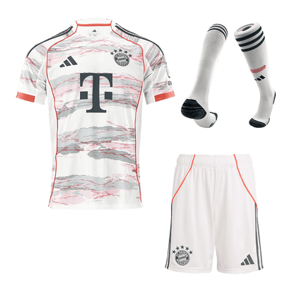 Bayern Munich Extérieur Maillot Kit 2025/26 Blanc