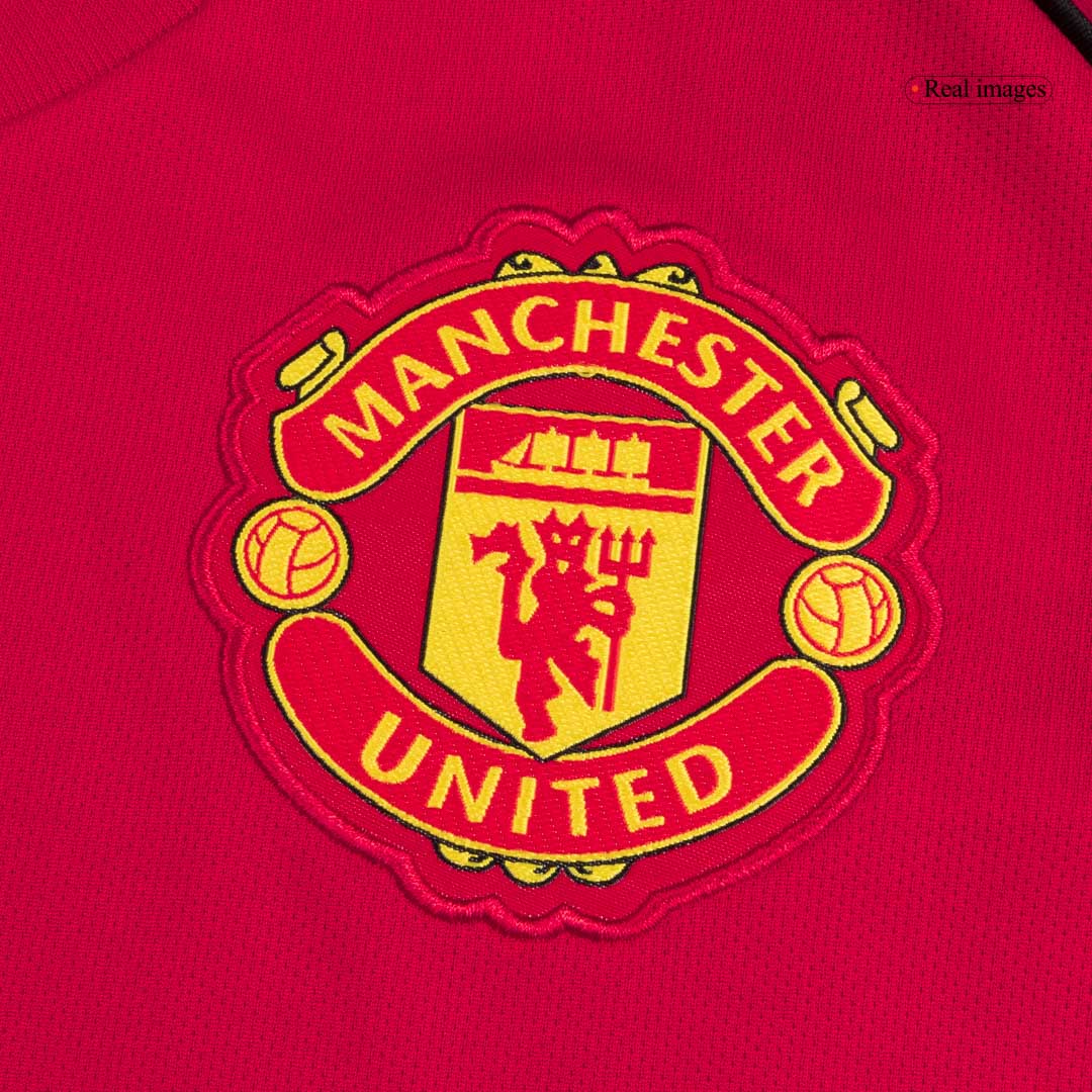 Men Manchester United Domicile Maillot Kit 2025/26 Rouge - Super