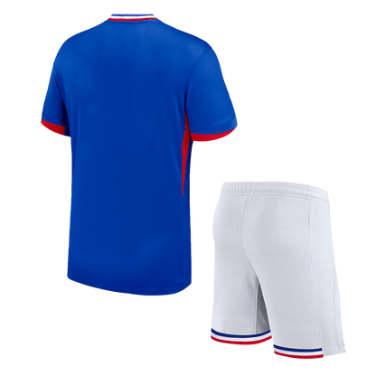 France Domicile Maillot Kit 2024 Bleu