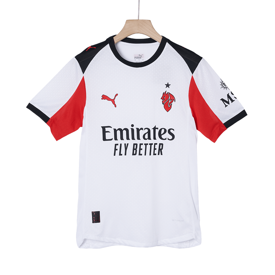 AC Milan Extérieur Maillot 2025/26 Blanc Joueur