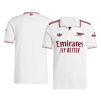Arsenal Third Maillot 2025/26 Blanc Joueur