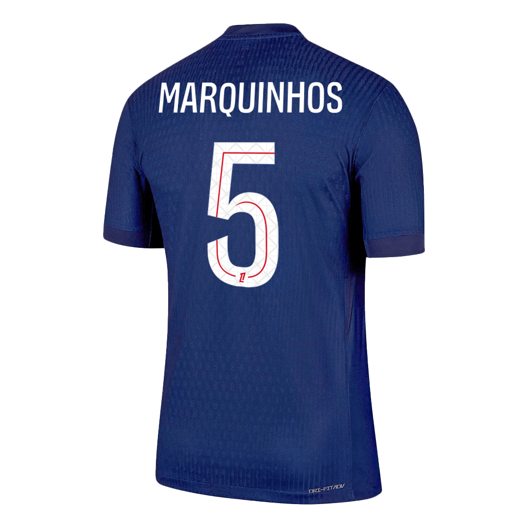 MARQUINHOS #5 Les Parisiens Domicile Maillot 2025/26 Bleu marine Joueur