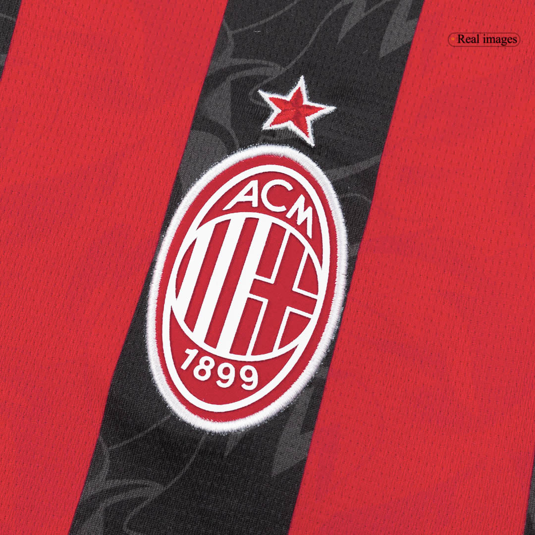 AC Milan Domicile Maillot 2025/26 Rouge&Noir - Super