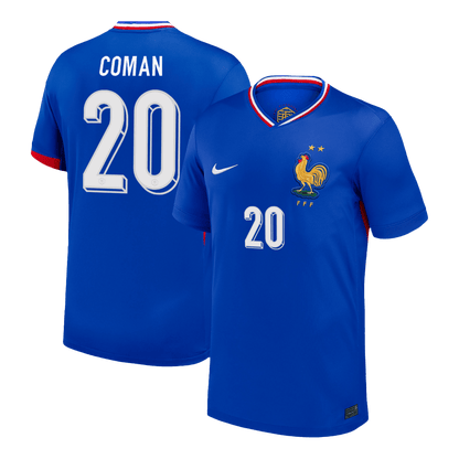 COMAN #20 France Domicile Maillot 2024 Bleu