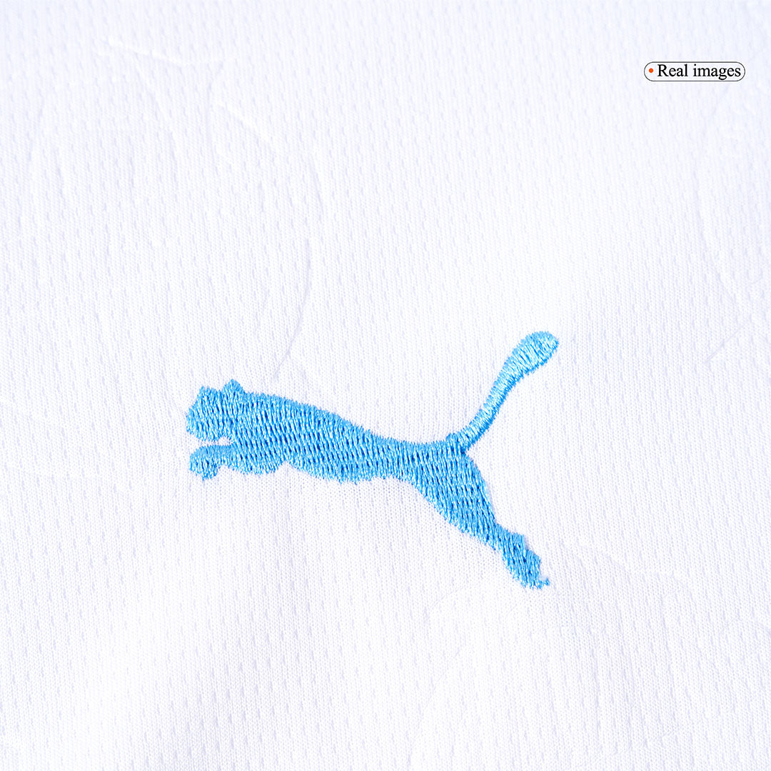 Olympique de Marseille Domicile Maillot Kit 2025/26 Enfant Blanc