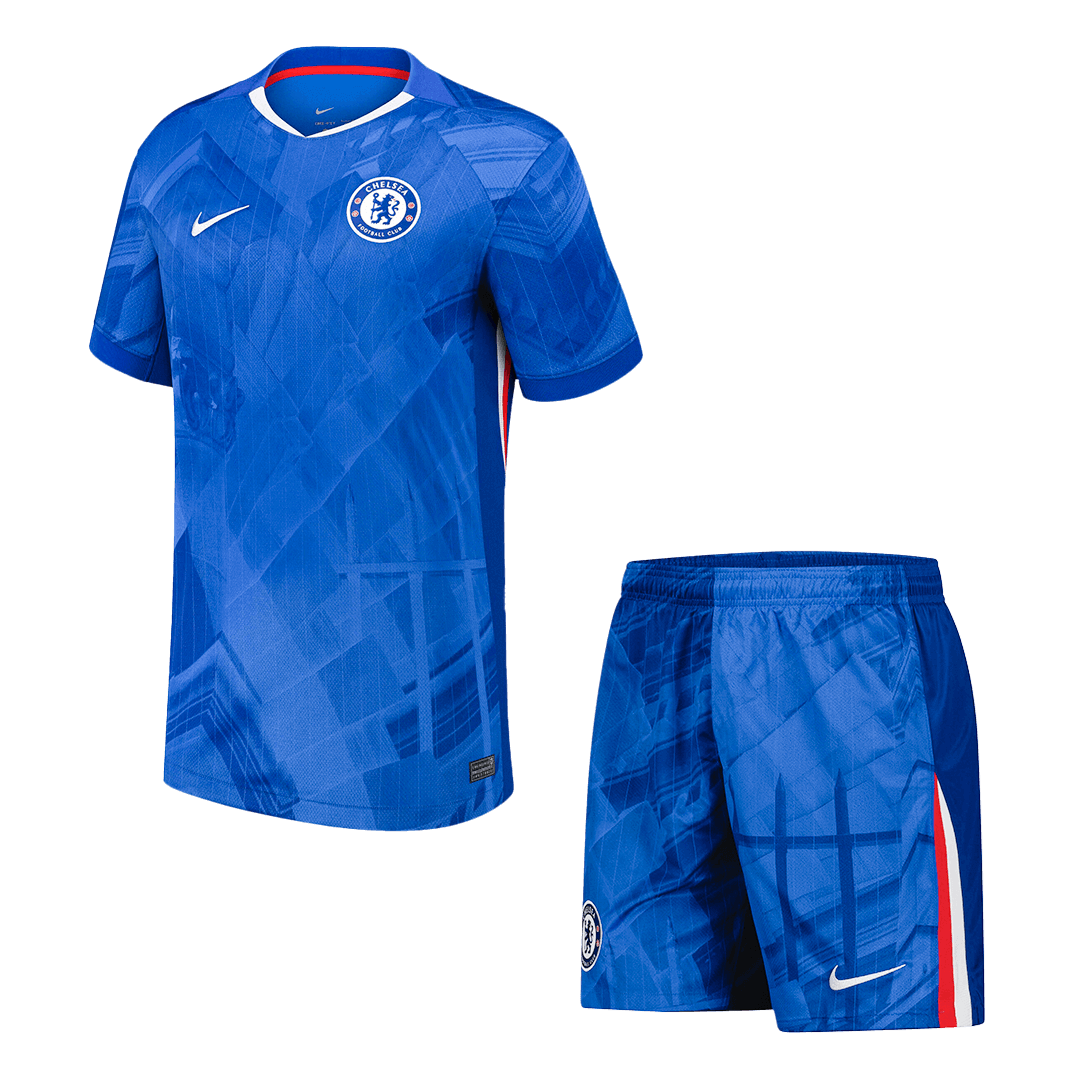 Men Chelsea Domicile Maillot Kit 2025/26 Bleu - Super