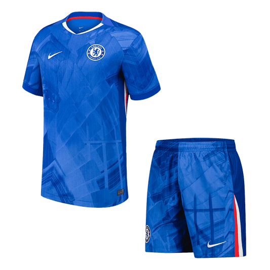 Men Chelsea Domicile Maillot Kit 2025/26 Bleu - Super