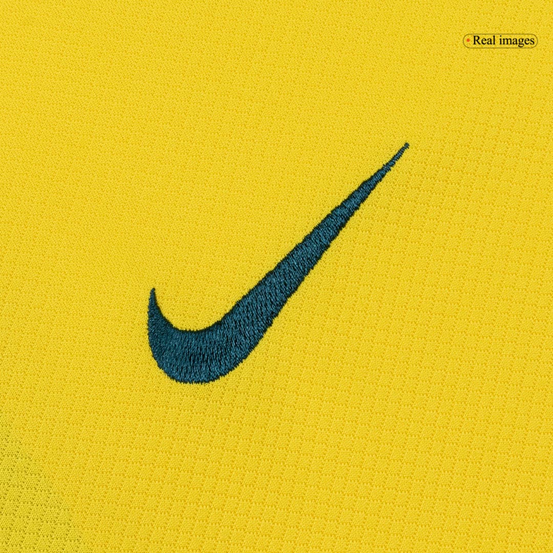 Brésil Domicile Maillot Kit 2026 Enfant Jaune