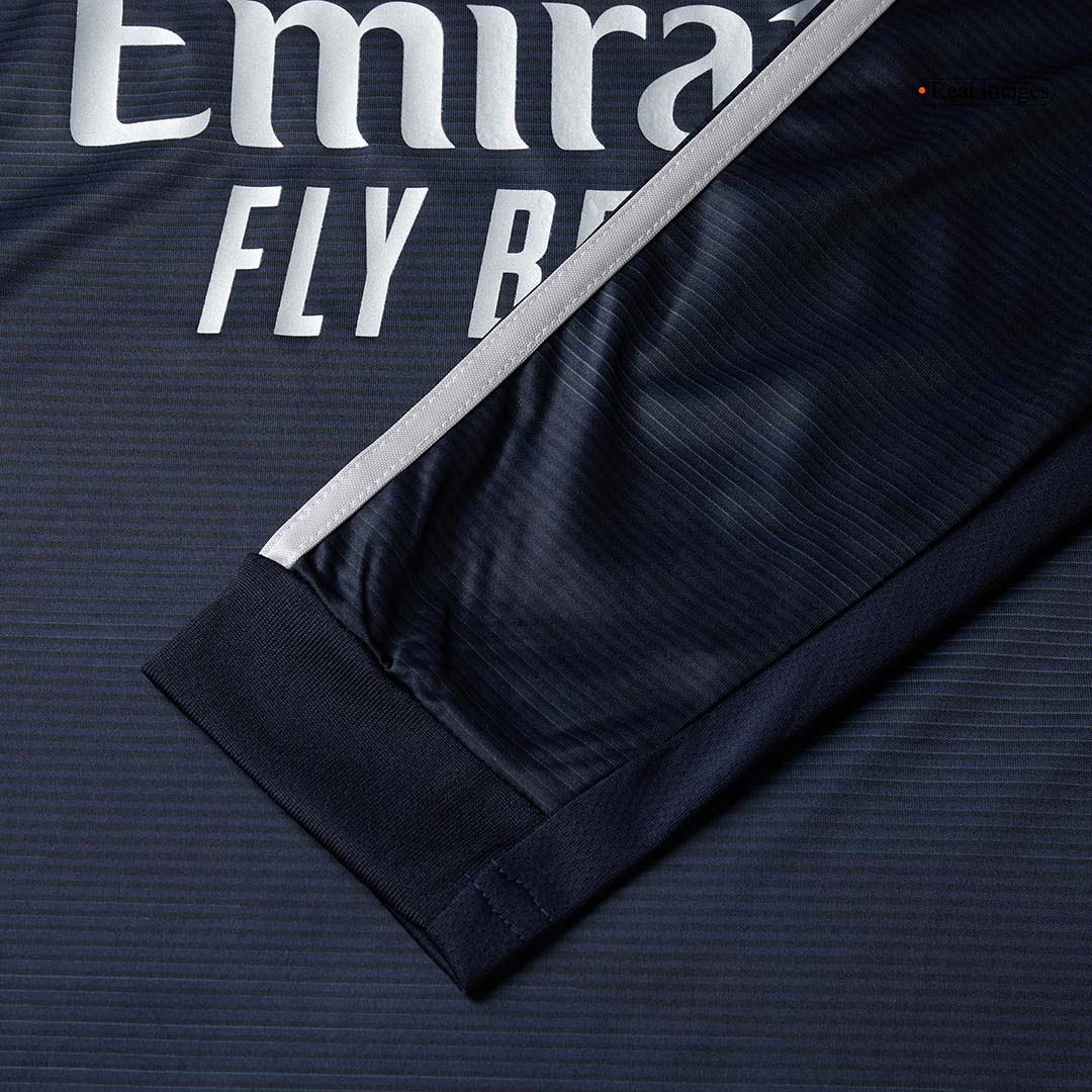 Real Madrid Extérieur Maillot Manches Longues 2025/26 Bleu marine