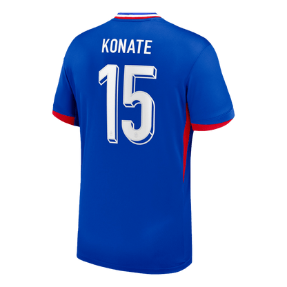 KONATE #15 France Domicile Maillot 2024 Bleu