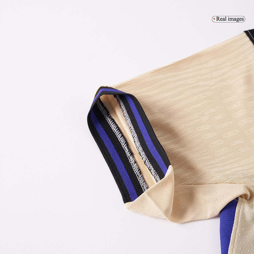 Barcelone Extérieur Maillot 2025/26 Jaune Joueur