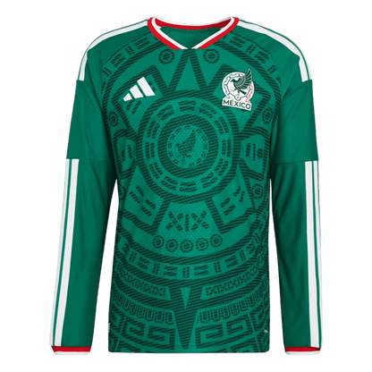Mexique Domicile Maillot Manches Longues 2026 Vert