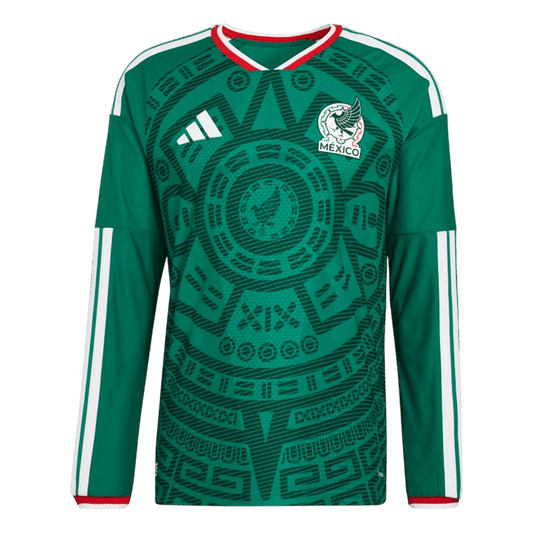 Mexique Domicile Maillot Manches Longues 2026 Vert