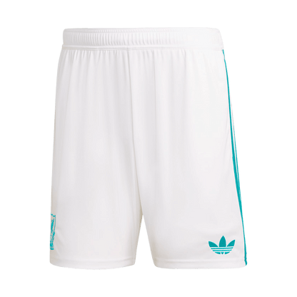 Liverpool Third Short 2025/26 Blanc
