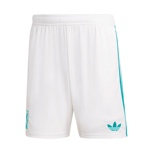 Liverpool Third Short 2025/26 Blanc