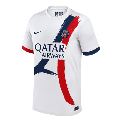 KVARATSKHELIA #7 Les Parisiens Extérieur Maillot 2024/25 Blanc