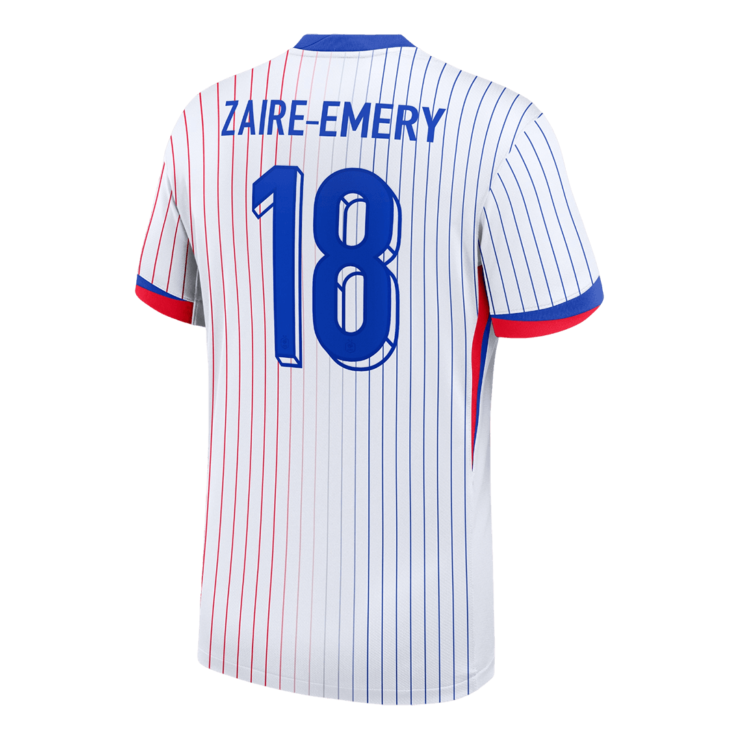 ZAIRE-EMERY #18 France Extérieur Maillot 2024 Blanc