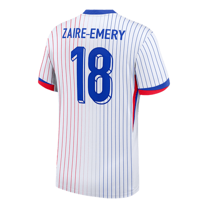 ZAIRE-EMERY #18 France Extérieur Maillot 2024 Blanc