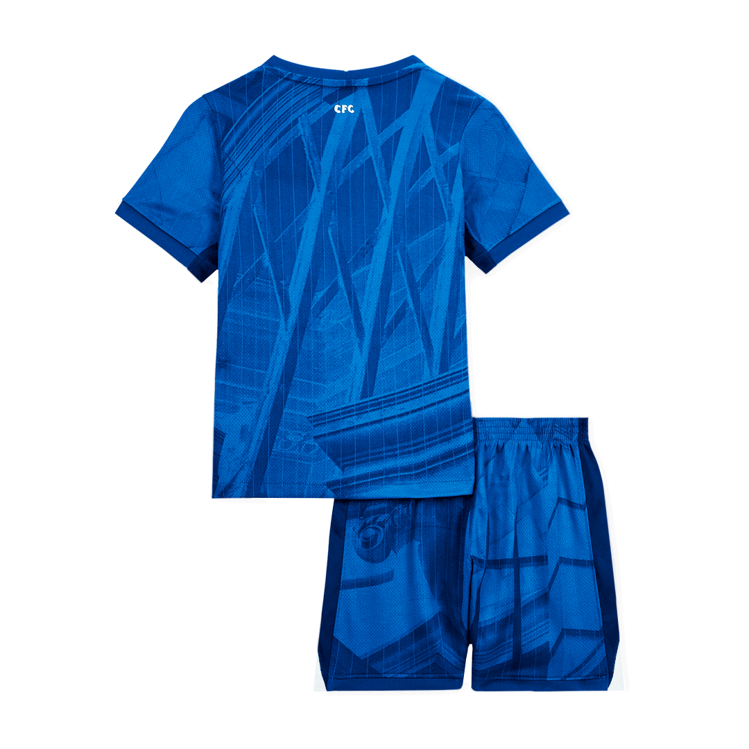 Chelsea Domicile Maillot Kit 2025/26 Enfant Bleu