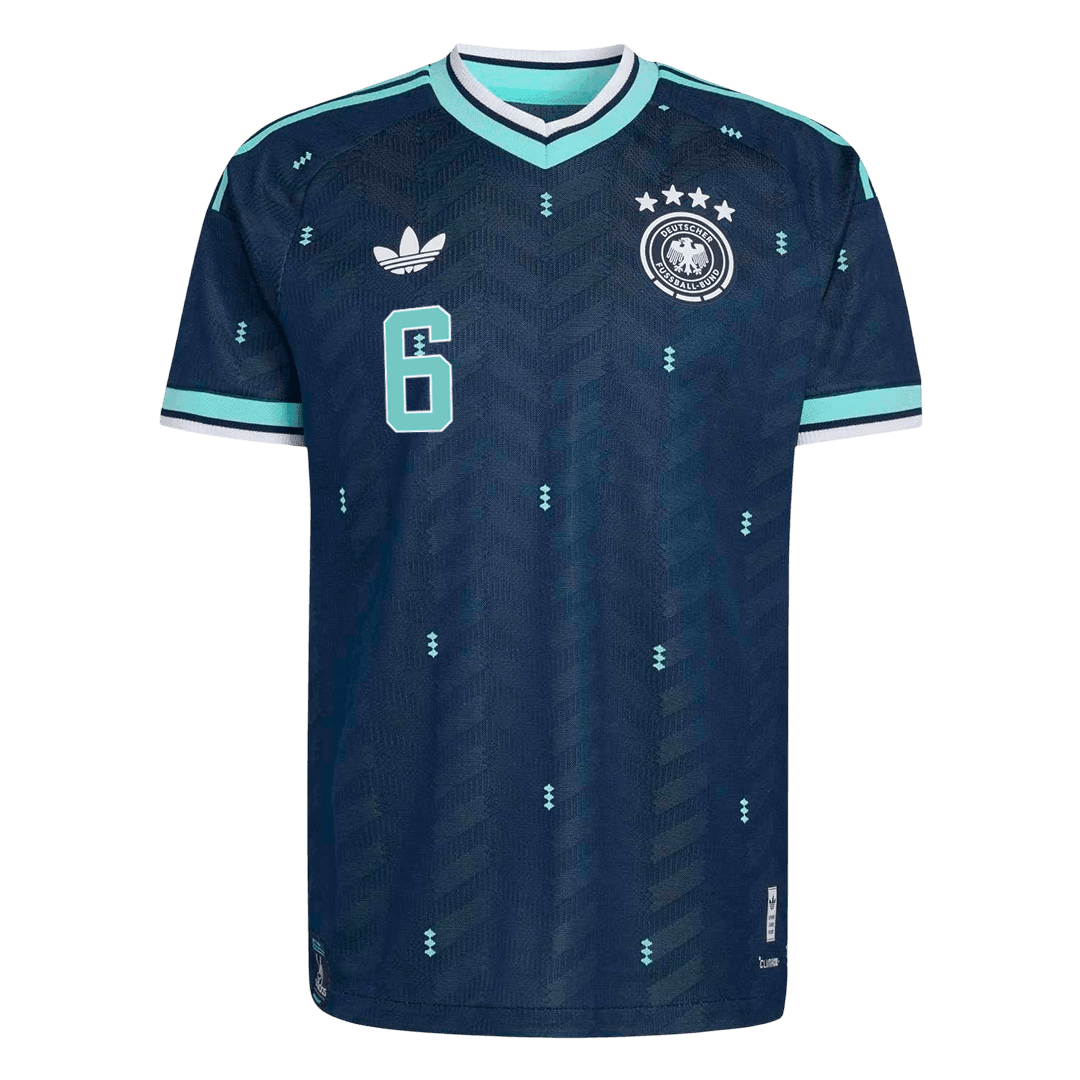 KIMMIC #6 Allemagne Extérieur Maillot 2026 Bleu marine Joueur