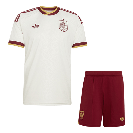 Espagne Extérieur Maillot Kit 2026 Blanc