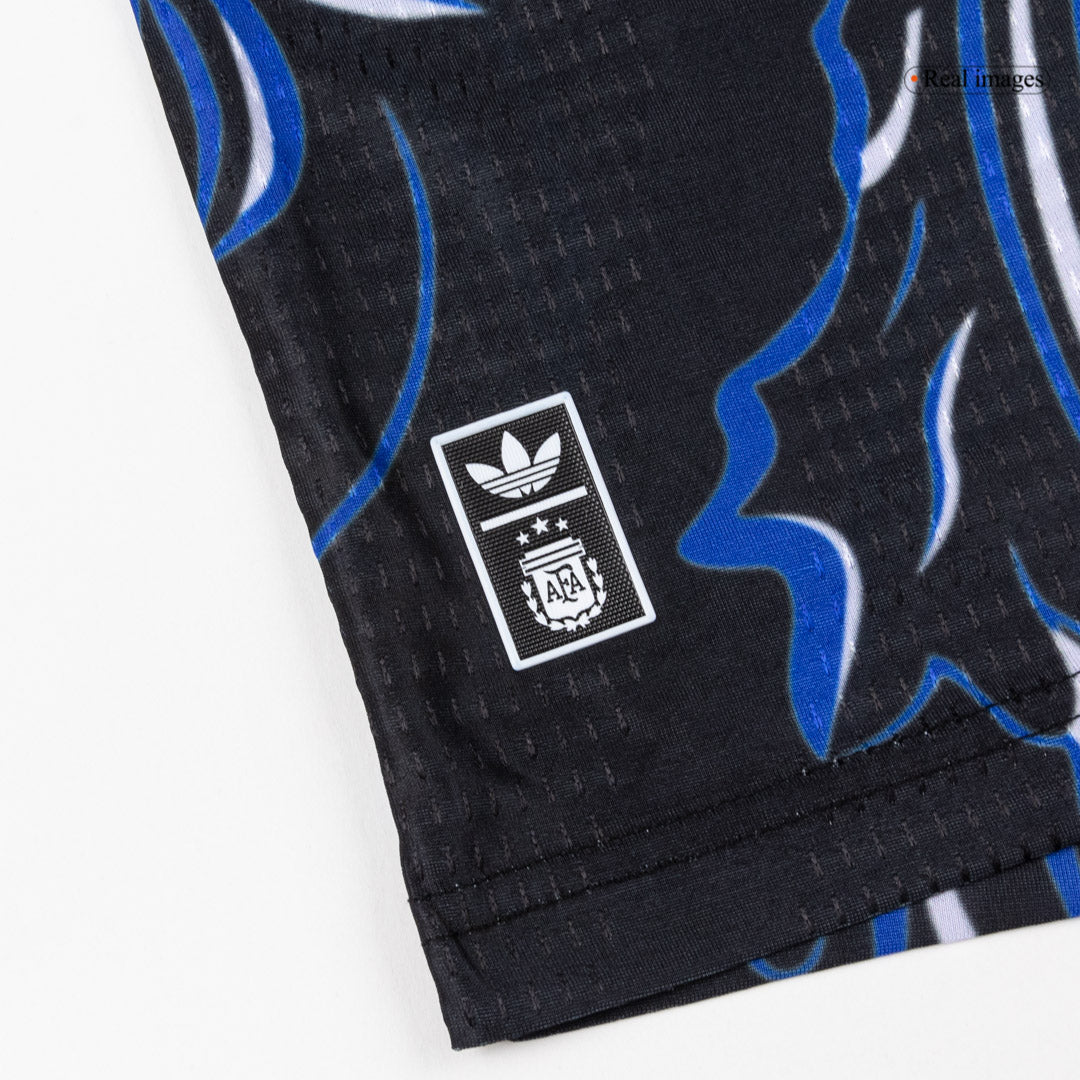 J. ÁLVAREZ #9 Argentine Extérieur Maillot 2026 Noir Joueur