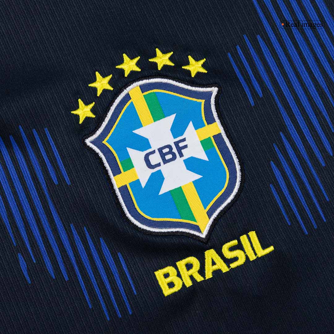 VINI JR. #7 Brésil Extérieur Maillot 2026 Bleu marine