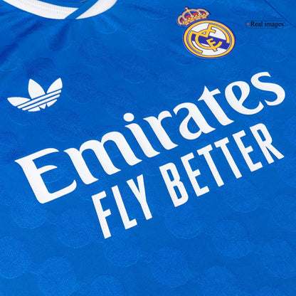Real Madrid Third Maillot 2025/26 Bleu Joueur