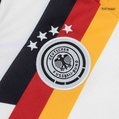 Allemagne Domicile Maillot Kit 2026 Enfant Blanc
