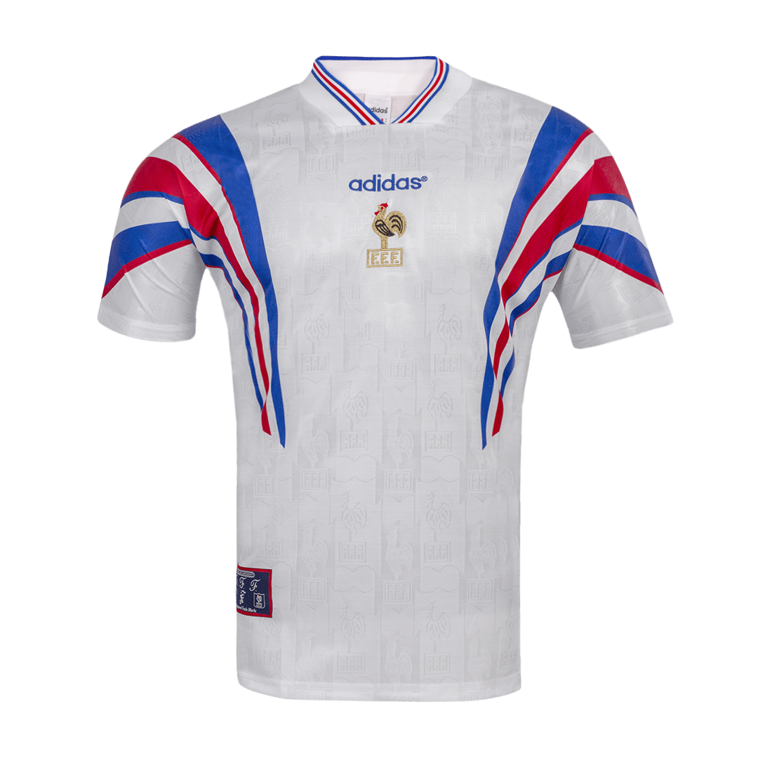 Retro France Extérieur Maillot 1996 Blanc