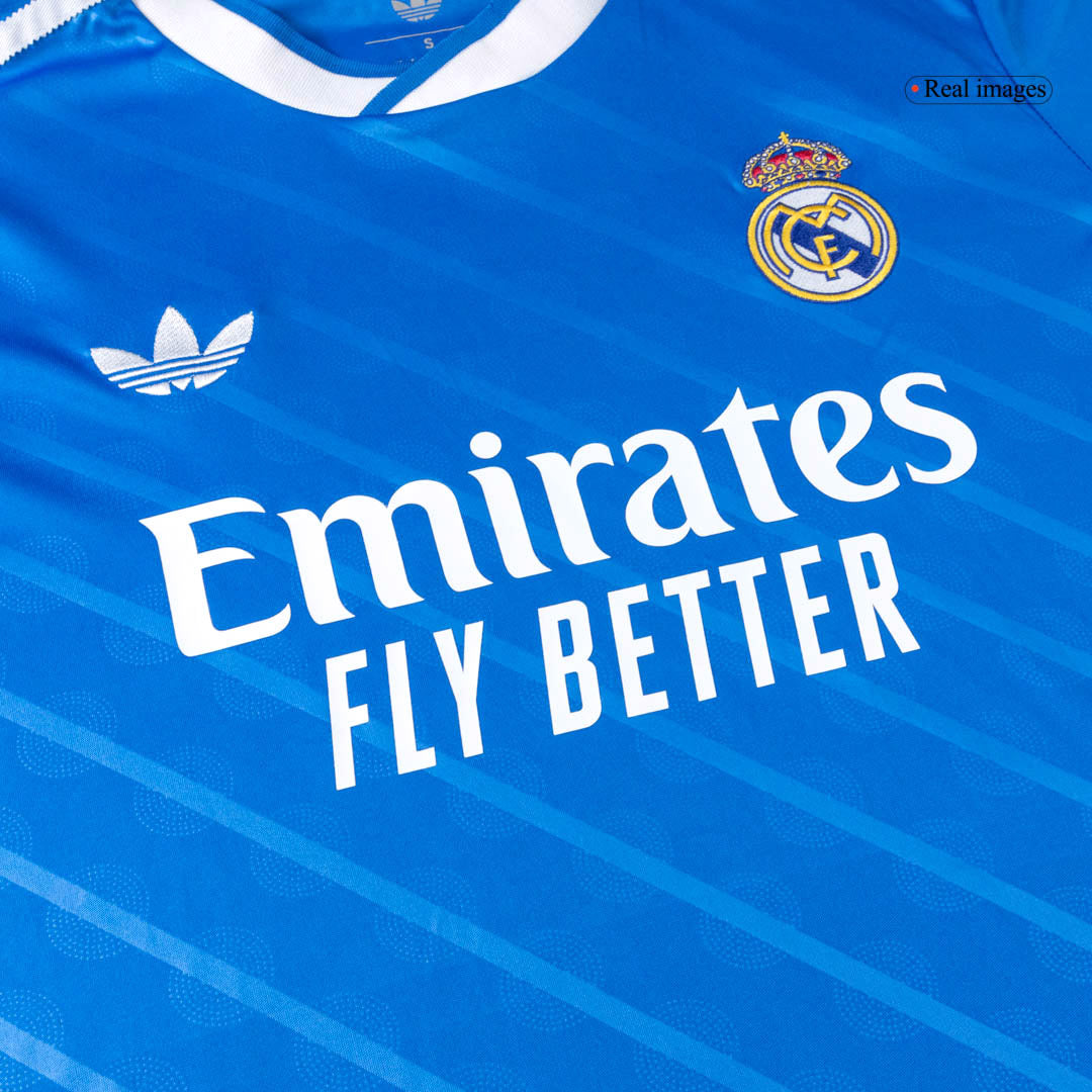 Real Madrid Third Maillot Manches Longues 2025/26 Bleu