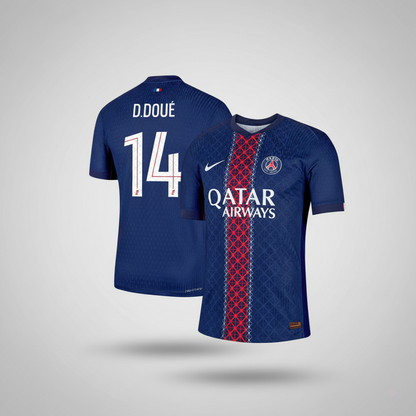 D.DOUÉ #14 Les Parisiens Domicile Maillot 2025/26 Bleu marine Joueur