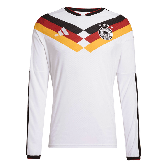 Allemagne Domicile Maillot Manches Longues 2026 Blanc