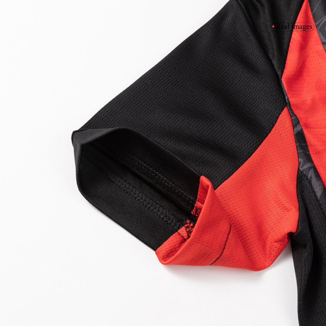AC Milan Domicile Maillot Kit 2025/26 Enfant Rouge&Noir