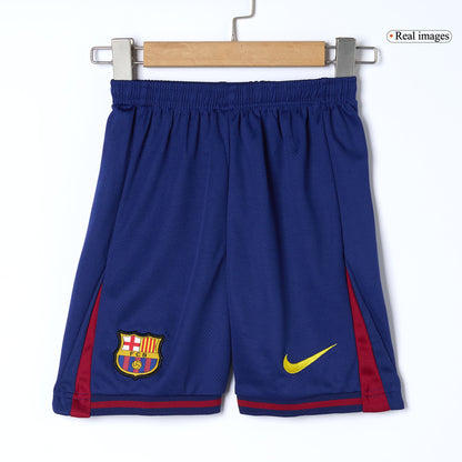 Kids Barcelone Domicile Maillot Kit 2025/26 Rouge&Bleu - Super